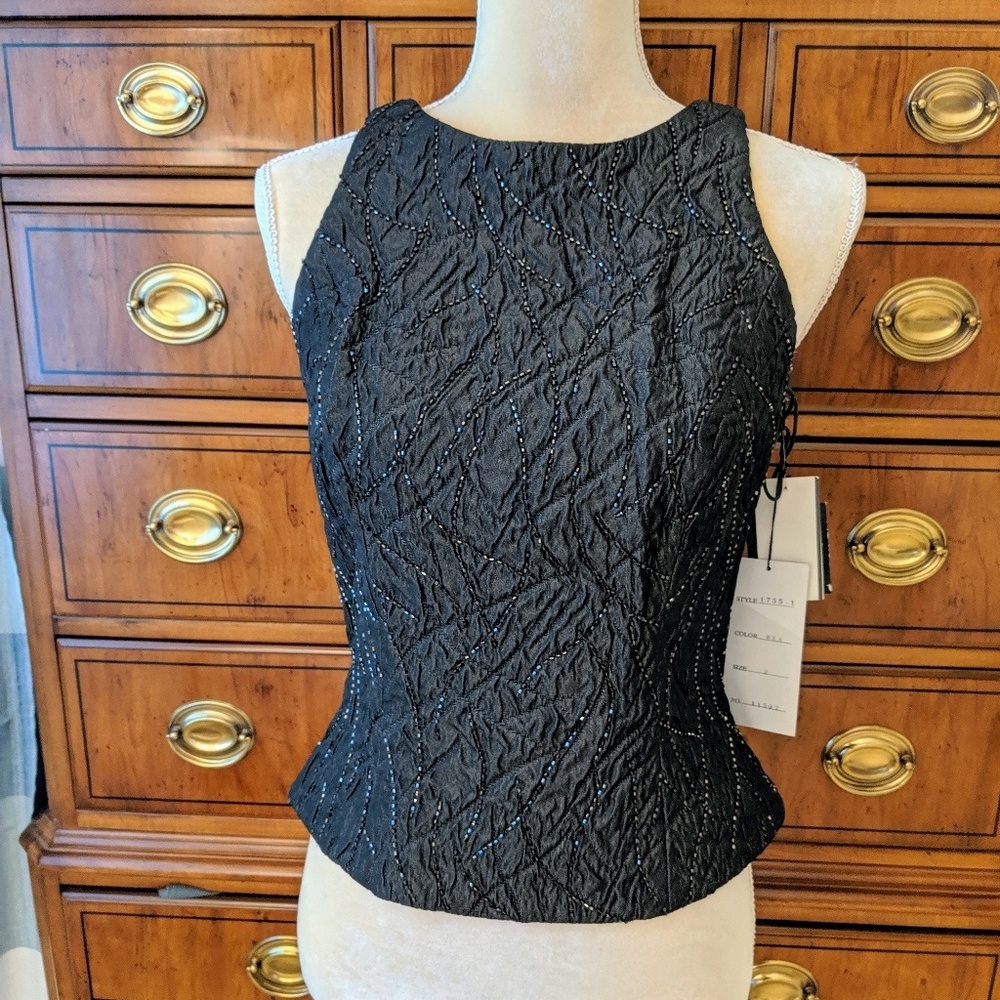 Carmen Marc Valvo Formal Top